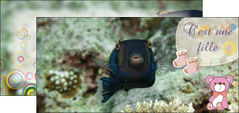 creer modele en ligne flyers poisson sous  mer plongee MIDBE40349