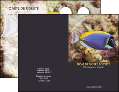faire carte de visite chasse et peche poisson poissonnerie poissonnier MIDBE40443
