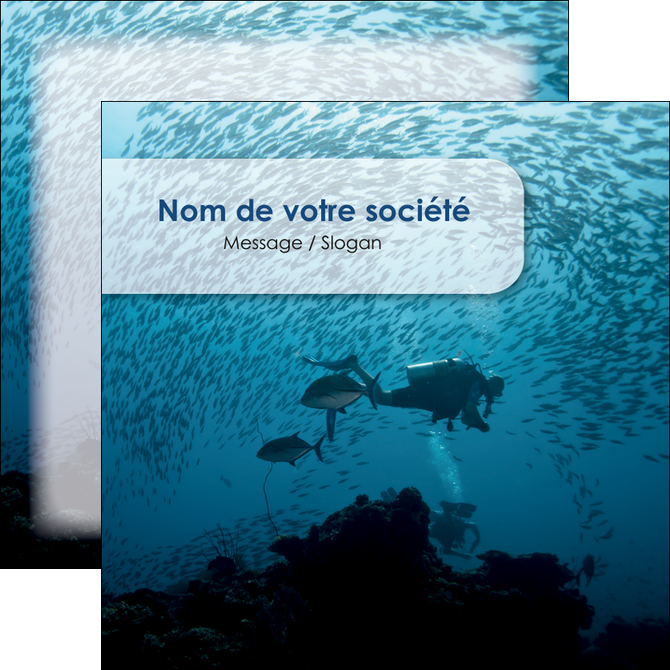 exemple flyers plongee  plongee plongee sous  marine plongeurs MIDBE40523