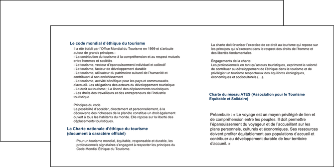 personnaliser modele de depliant 2 volets  4 pages  agence immobiliere maison maison sur la plage lotissement MID40583