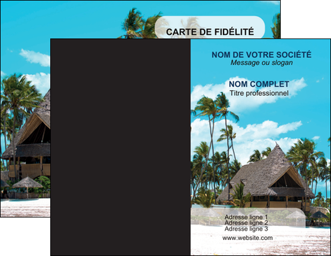 faire carte de visite agence immobiliere maison maison sur la plage lotissement MIDLU40585