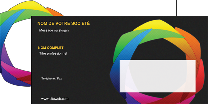 modele enveloppe peinture arc en ciel decale MFLUOO40967