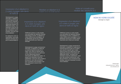 modele depliant 3 volets  6 pages  abstrait design texture MIF41577