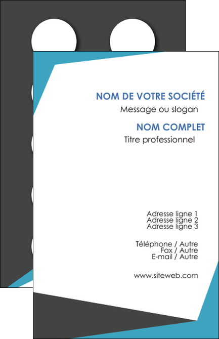 realiser carte de visite abstrait design texture MIDBE41587