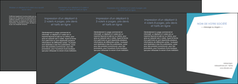 faire depliant 4 volets  8 pages  abstrait design texture MIF41593