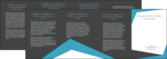 realiser depliant 4 volets  8 pages  abstrait design texture MIF41603