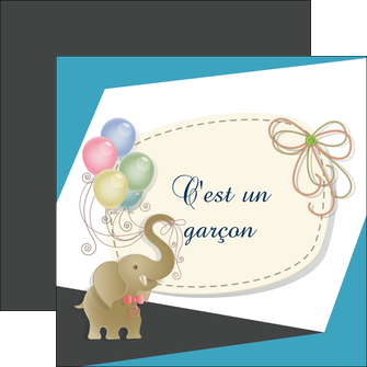 personnaliser maquette flyers elephant ballons noeud MLIGLU41679