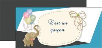 personnaliser modele de flyers elephant ballons noeud MLIGLU41683