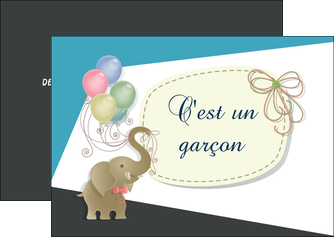 imprimer flyers elephant ballons noeud MLIGLU41687