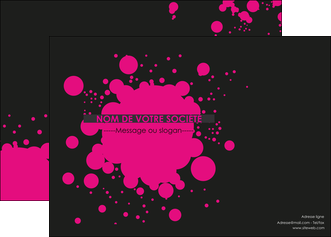 maquette en ligne a personnaliser affiche peinture rose tache de peinture MLIG41695