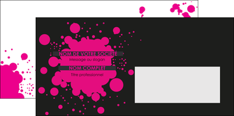 imprimerie enveloppe peinture rose tache de peinture MLIG41715