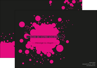 realiser affiche peinture rose tache de peinture MLIG41723