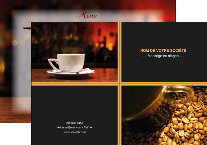 impression affiche bar et cafe et pub bar cafe pub MIFCH41837