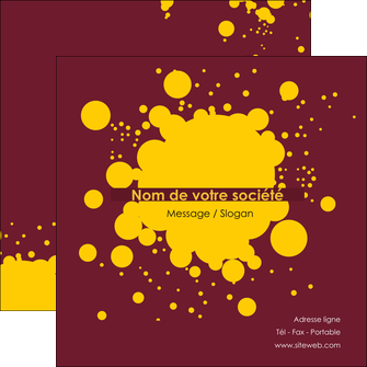 impression flyers peinture tache de peinture decale MIDLU42011
