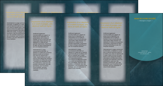 creation graphique en ligne depliant 4 volets  8 pages  texture contexture structure MLGI42323