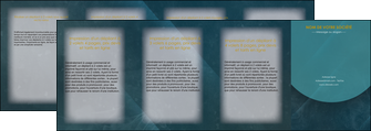 creer modele en ligne depliant 4 volets  8 pages  texture contexture structure MLGI42327