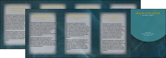 modele depliant 4 volets  8 pages  texture contexture structure MLGI42337