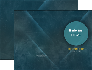 creation graphique en ligne pochette a rabat soiree evenement evenementiel MLIG42387