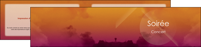 creation graphique en ligne depliant 2 volets  4 pages  lune ciel beaute MIDBE42505