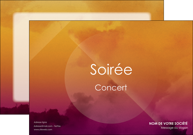 personnaliser modele de affiche lune ciel beaute MLGI42513