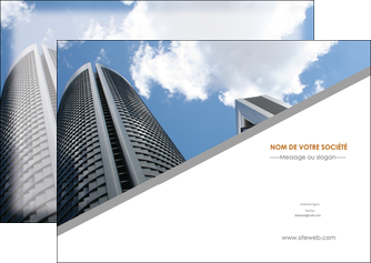 imprimer flyers agence immobiliere immeuble gratte ciel immobilier MID42559