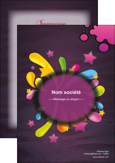 maquette en ligne a personnaliser flyers texture contexture structure MLIG42589