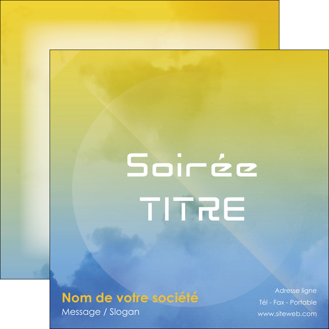 imprimerie flyers soiree concert show MIDBE42657