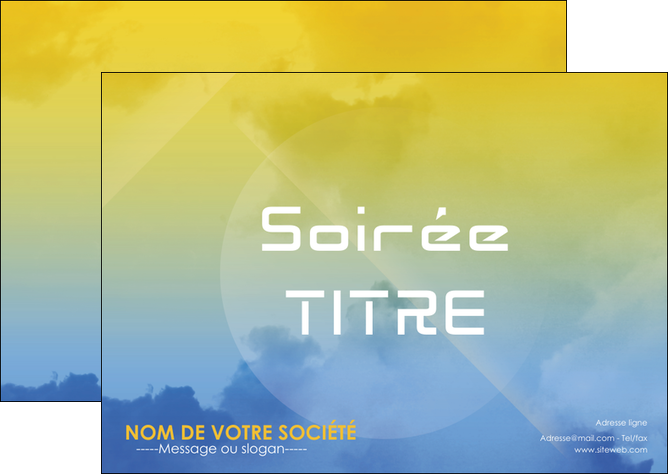 modele en ligne flyers soiree concert show MIDBE42663
