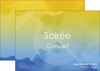 imprimer flyers soiree concert show MIDBE42783
