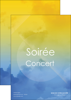 creer modele en ligne affiche soiree concert show MIDBE42805