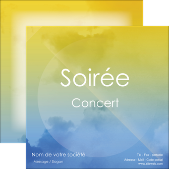 faire flyers soiree concert show MIDBE42809