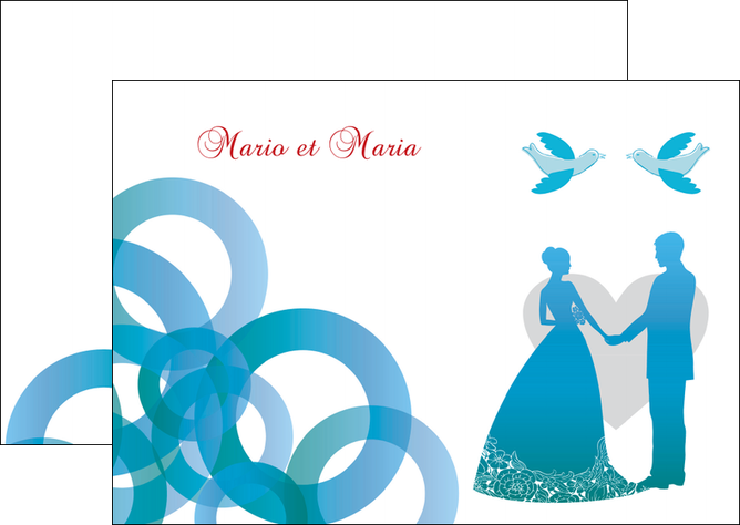 faire flyers mariage noces union MLIG42825