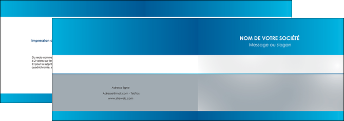 exemple depliant 2 volets  4 pages  texture contexture structure MLGI42905