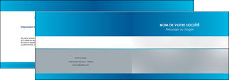 exemple depliant 2 volets  4 pages  texture contexture structure MLGI42905