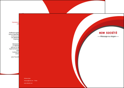 modele en ligne depliant 2 volets  4 pages  texture contexture structure MFLUOO42957