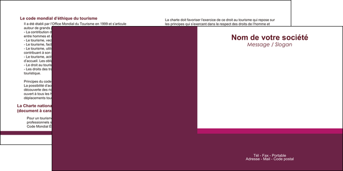 imprimerie depliant 2 volets  4 pages  texture structure courbes MLGI43091