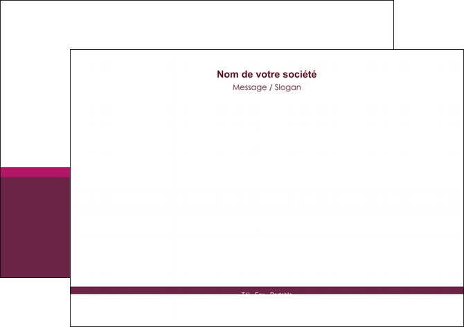 realiser flyers texture structure courbes MLGI43111