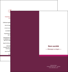 impression depliant 2 volets  4 pages  texture structure courbes MLGI43121