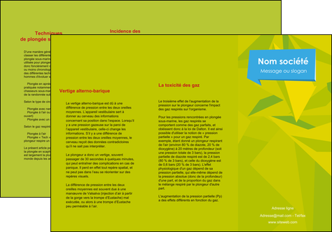 personnaliser modele de depliant 3 volets  6 pages  texture structure courbes MLGI43189