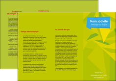personnaliser modele de depliant 3 volets  6 pages  texture structure courbes MLGI43189