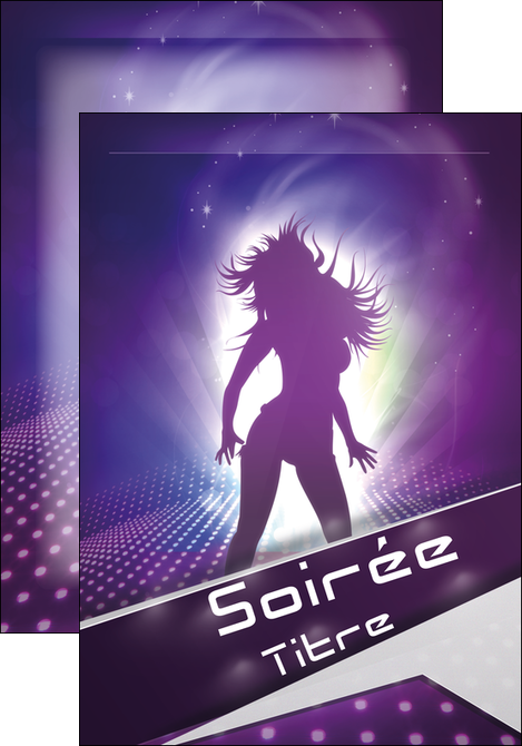 modele en ligne affiche loisirs soiree ambiance jeune MIDLU43301