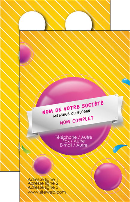creer modele en ligne carte de visite soiree evenement rayure MLIG43315