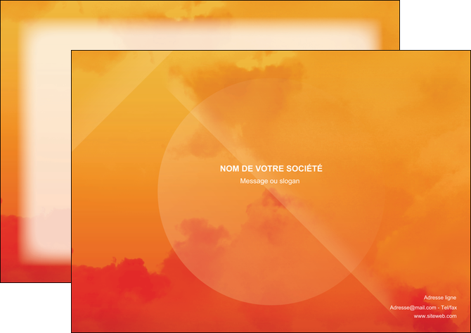 personnaliser maquette affiche photographie coucher de lune horizon photographie MLIGLU43519