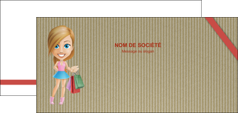 maquette en ligne a personnaliser flyers vetements et accessoires shopping emplette fille MLIGLU43605