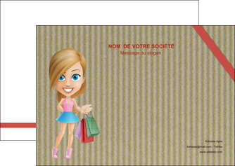creation graphique en ligne flyers vetements et accessoires shopping emplette fille MLIGLU43613