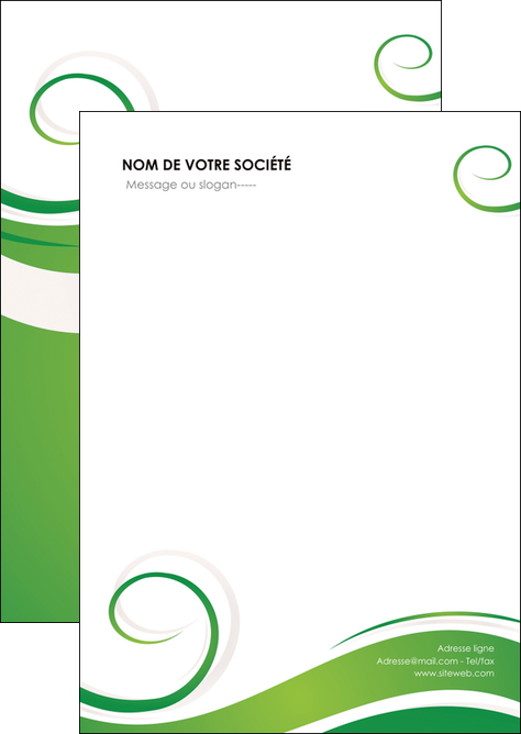 impression flyers fleuriste et jardinage texture structure design MFLUOO43655