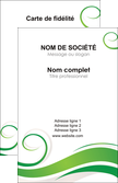 personnaliser maquette carte de visite fleuriste et jardinage texture structure design MLGI43669