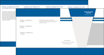 personnaliser modele de depliant 4 volets  8 pages  texture structure courbes MLIGCH43845
