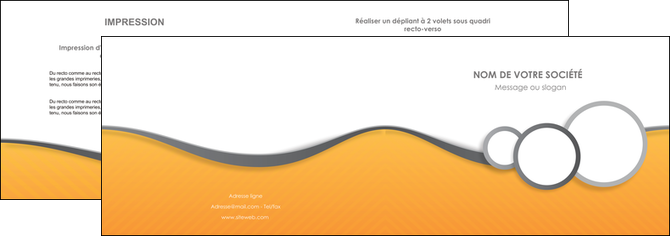 imprimerie depliant 2 volets  4 pages  texture structure design MLIGLU43903
