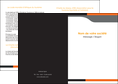 imprimerie depliant 2 volets  4 pages  texture structure courbes MLGI43977